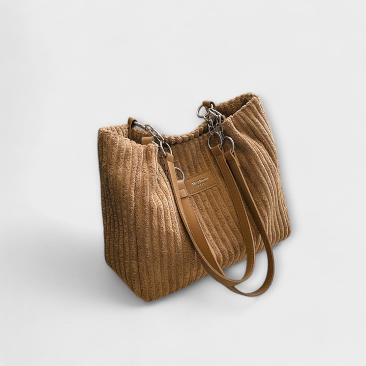 Tilda® | Blød Cord Skuldertaske