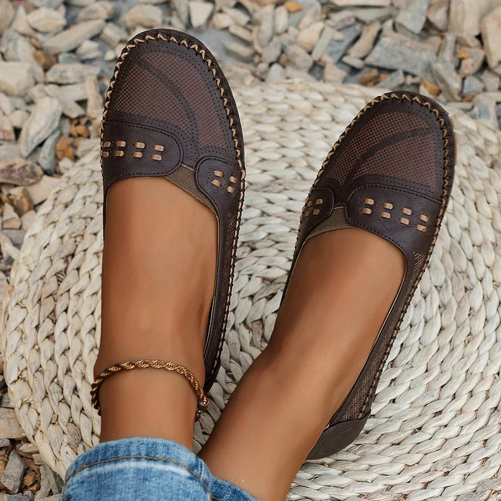 Nanna® | Åndbare Vintage-Ballerinas