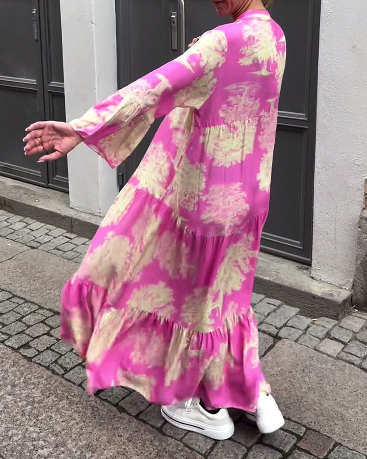 Tiril® | Lang bølgende kjole