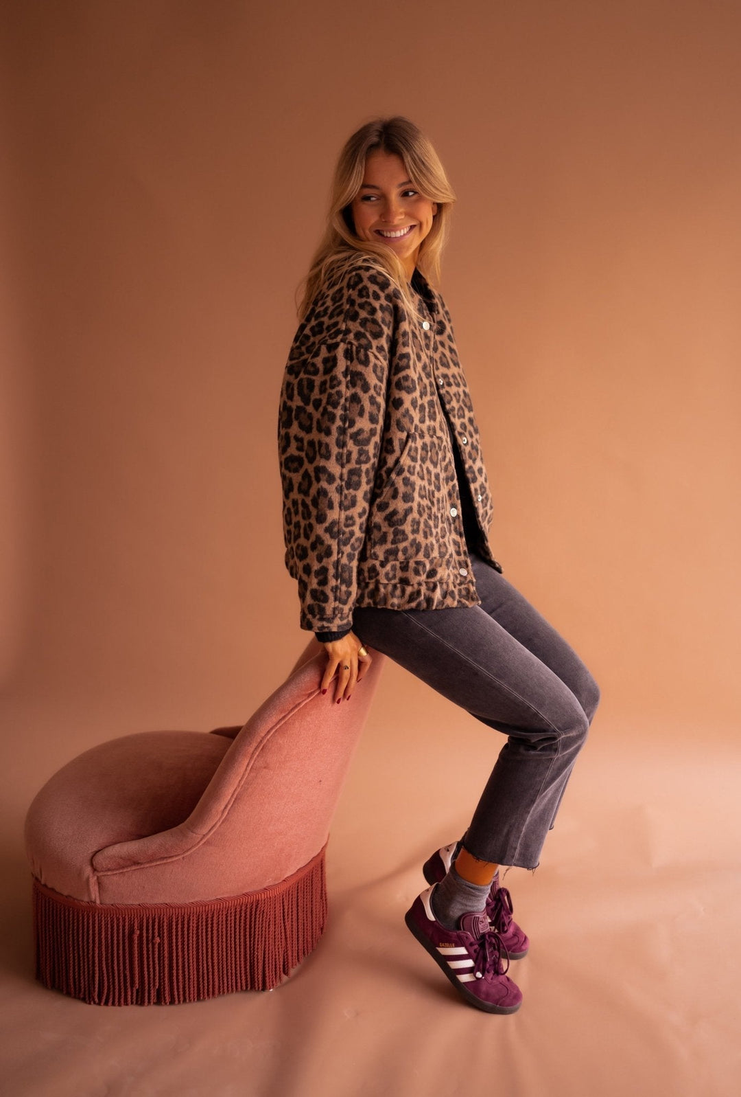 Constanze® | Trendy Leopardjakke