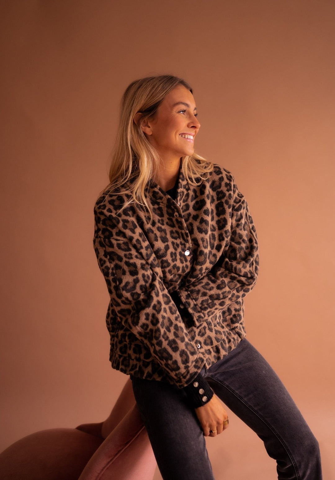 Constanze® | Trendy Leopardjakke