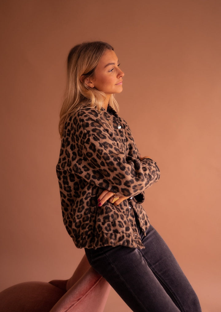 Constanze® | Trendy Leopardjakke