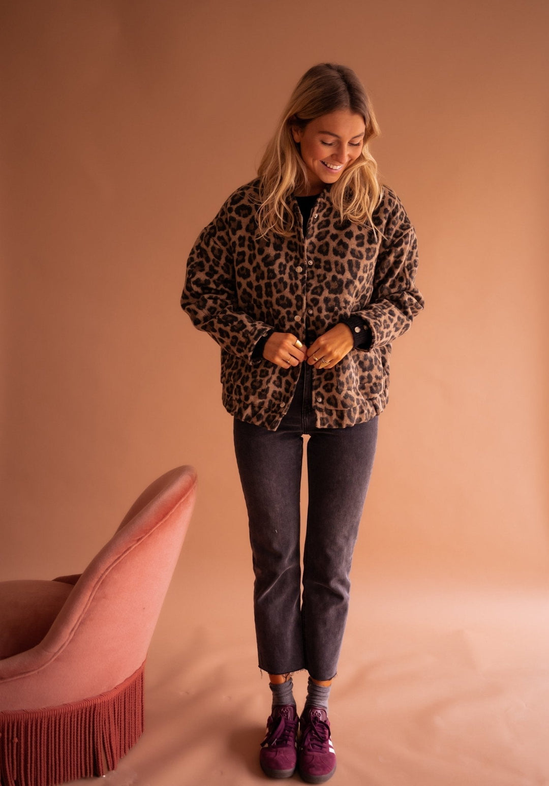 Constanze® | Trendy Leopardjakke