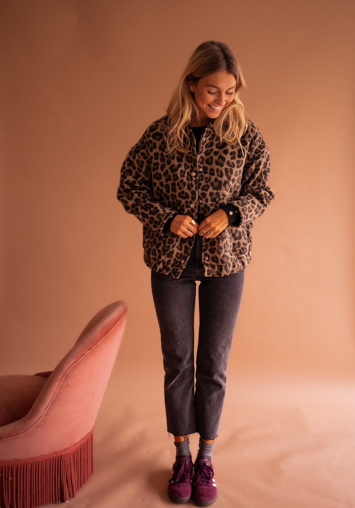 Constanze® | Trendy Leopardjakke