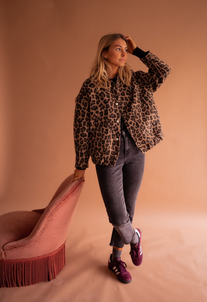 Constanze® | Trendy Leopardjakke