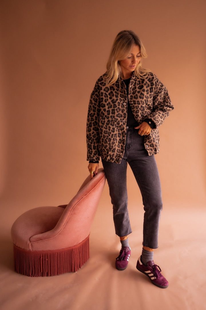 Constanze® | Trendy Leopardjakke