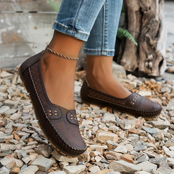 Nanna® | Åndbare Vintage-Ballerinas