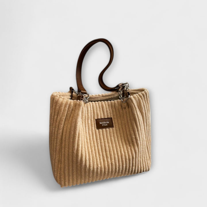 Tilda® | Blød Cord Skuldertaske