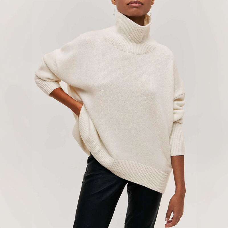 Zita® | Elegant Strik-Dolcevita-Trøje