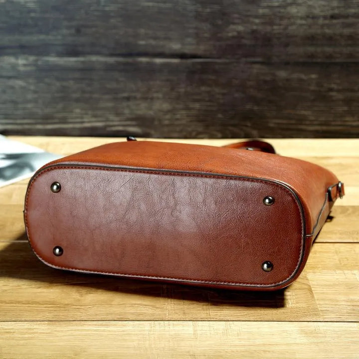 IRIS® | Vintage læder skuldertaske