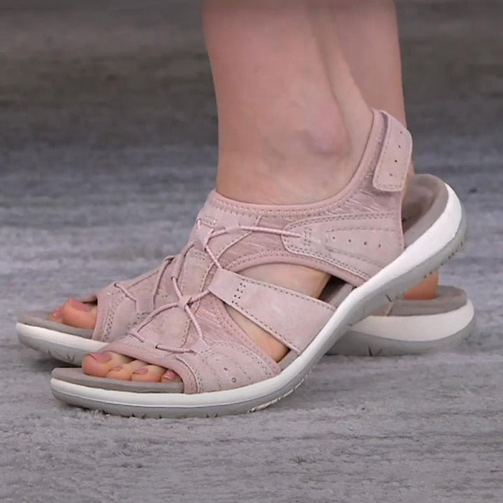 Alma® |  Modiske, justerbare sommersandaler med svangstøtte
