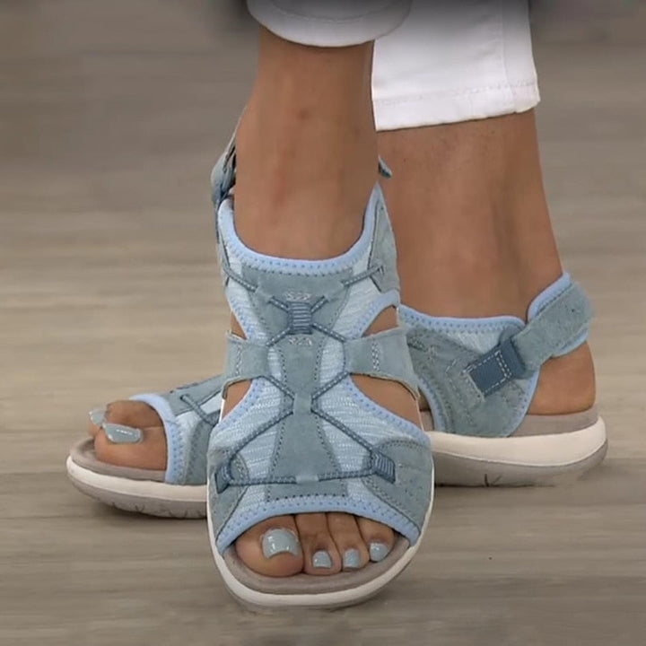 Alma® |  Modiske, justerbare sommersandaler med svangstøtte