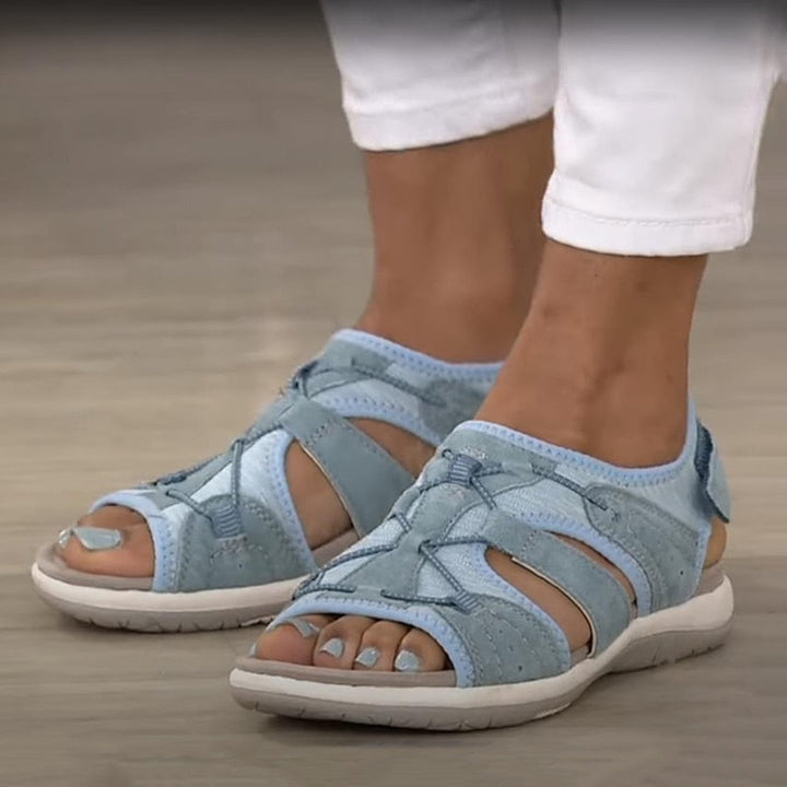 Alma® |  Modiske, justerbare sommersandaler med svangstøtte