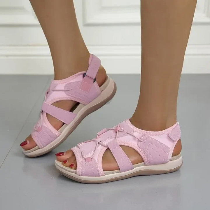 Alma® |  Modiske, justerbare sommersandaler med svangstøtte