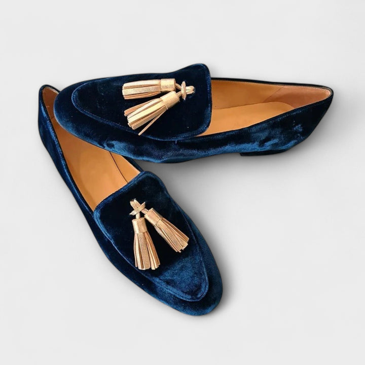 ALESSIA | Elegante Vintage-Mokkasiner med dekorative frynser for en særlig stil