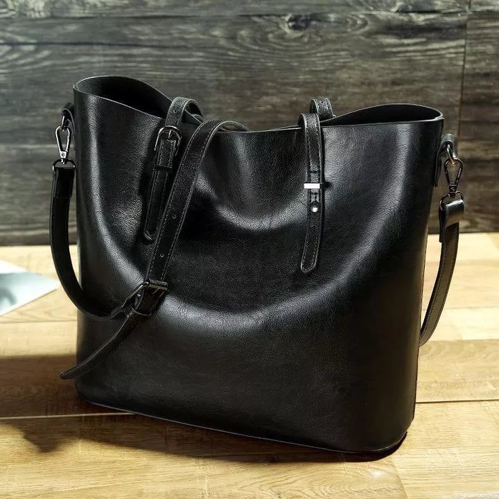 IRIS® | Vintage læder skuldertaske