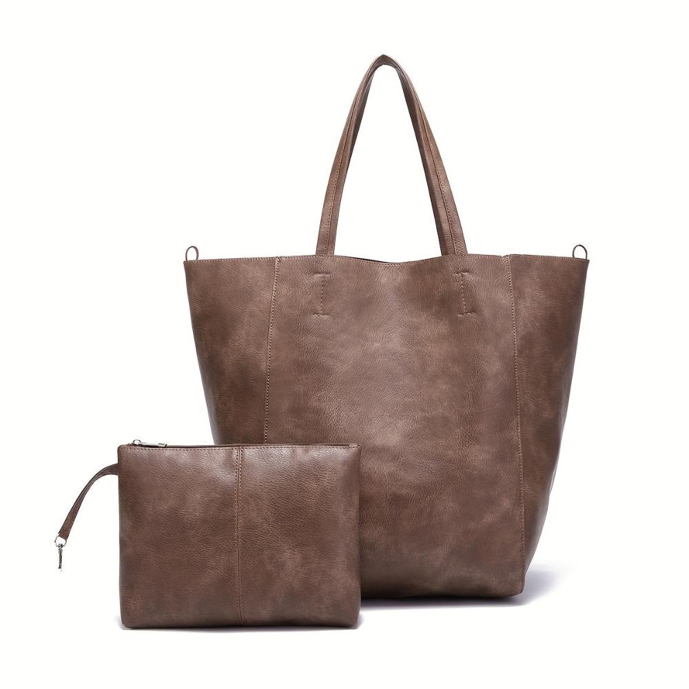 Renee | Vintage-Inspired Soft Tote Bag with Large Capacity