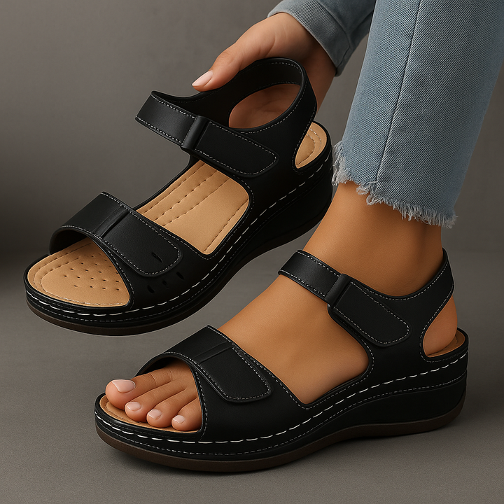 Vika® | Ortopædiske sandaler med kilehæl