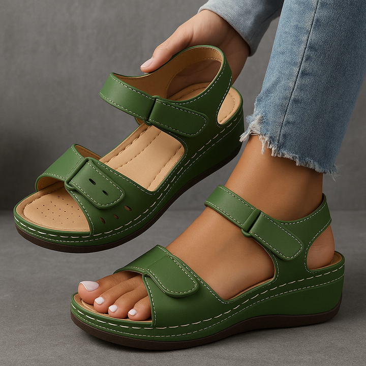Vika® | Ortopædiske sandaler med kilehæl