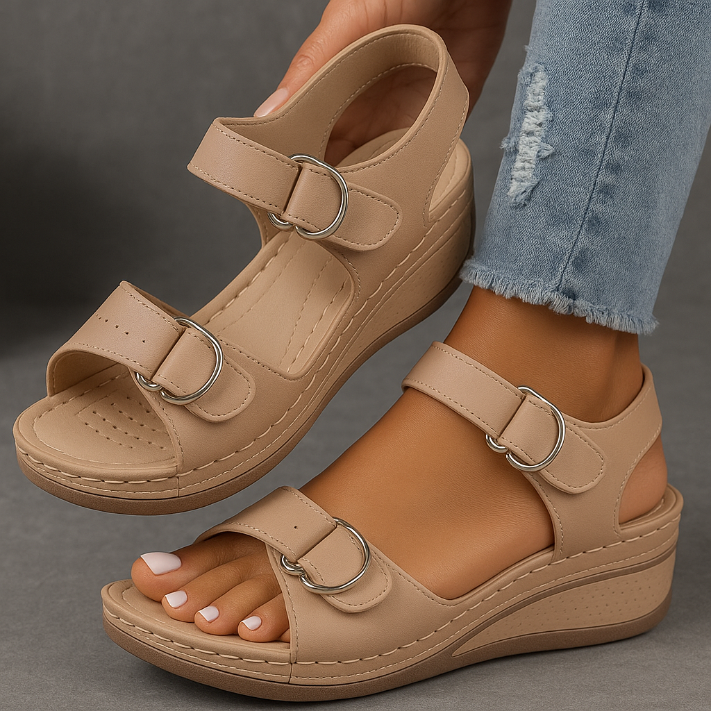 Vika® | Ortopædiske sandaler med kilehæl
