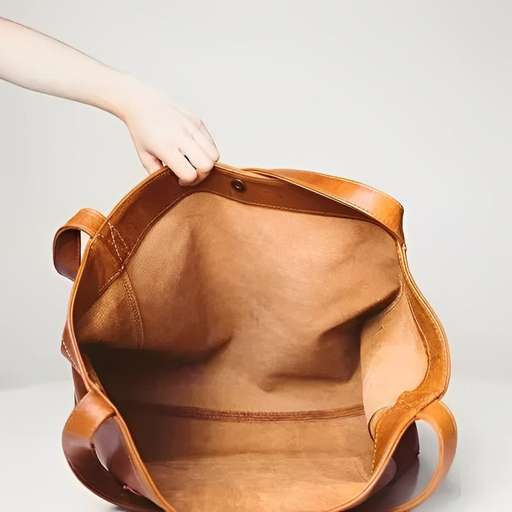 GITTE® | VINTAGE LÆDER TASKE