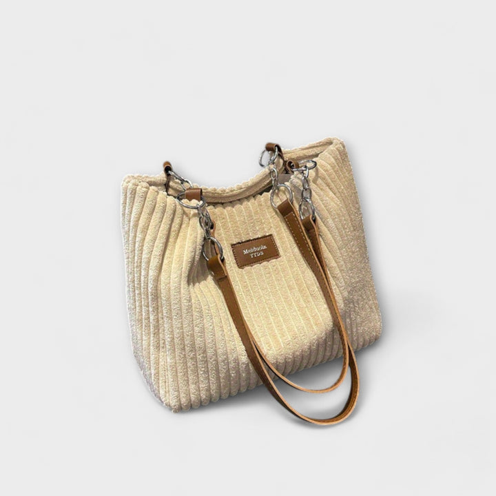 Tilda® | Blød Cord Skuldertaske