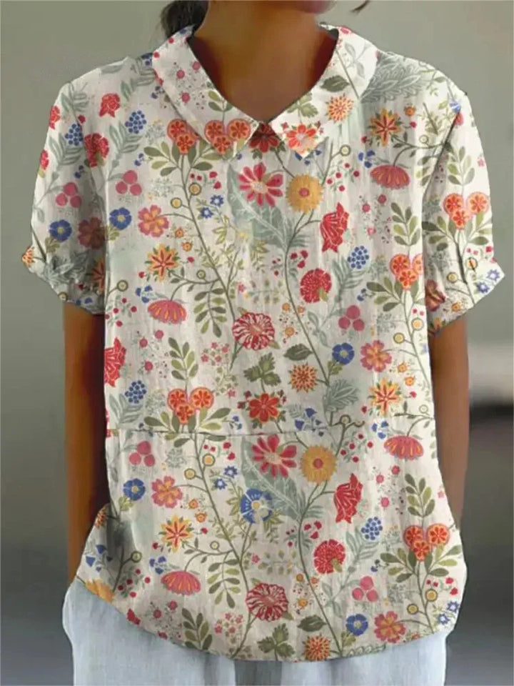 Brynhild® | Blomstret Skjorte