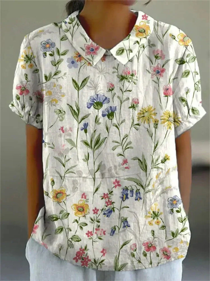 Brynhild® | Blomstret Skjorte