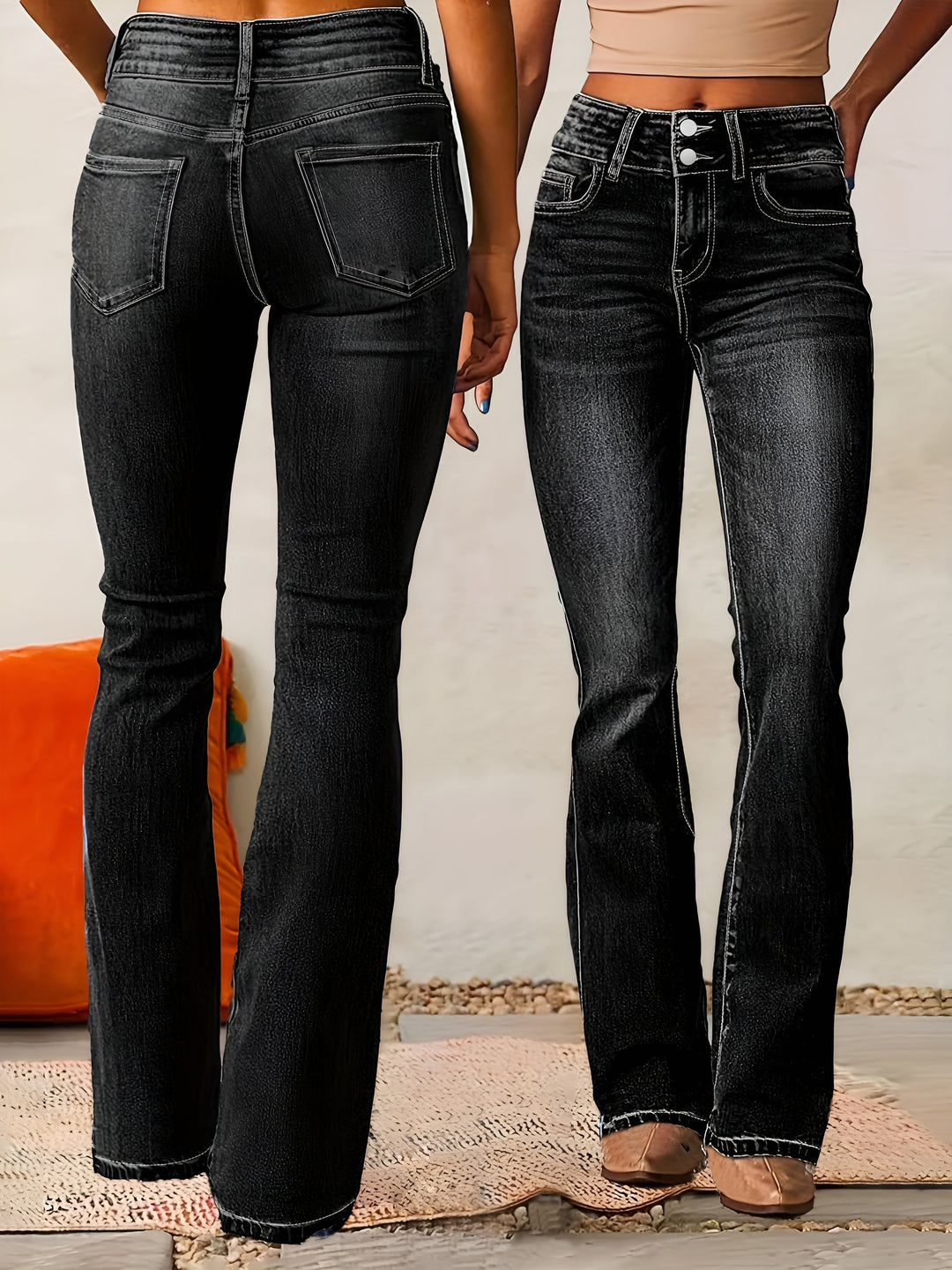 Grethe® | Stretch-jeansen der former & følger din krop