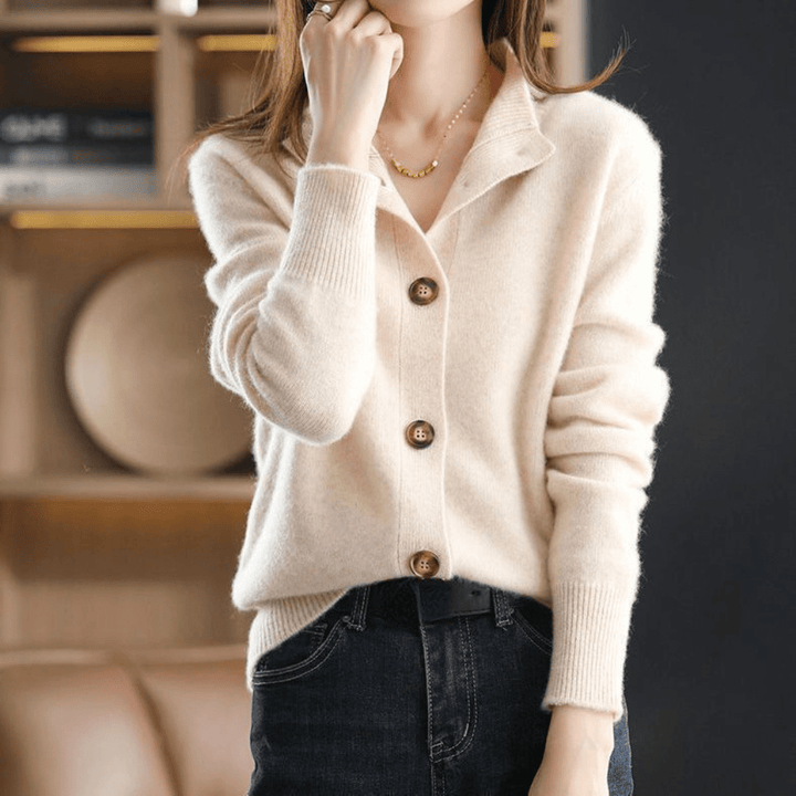 Anny® | Luksuriøs Cashmere Strik Cardigan