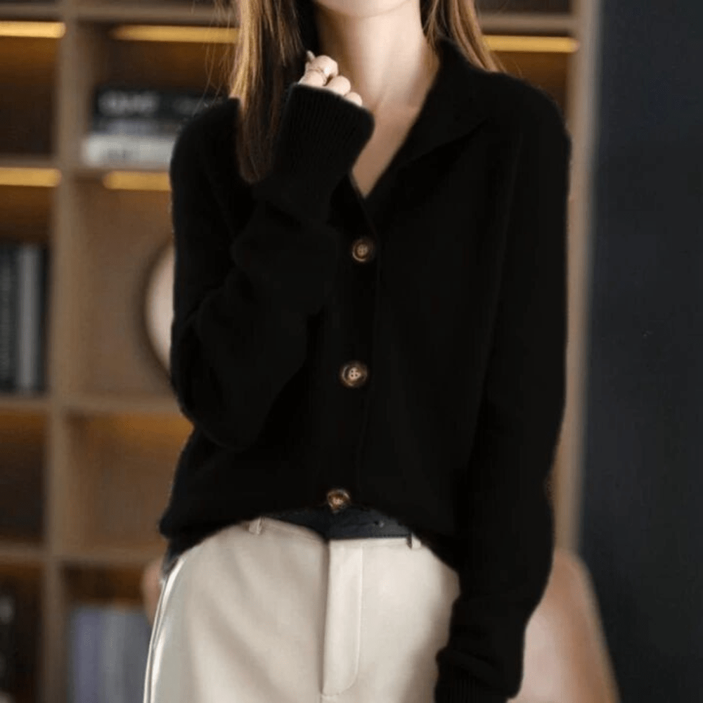 Anny® | Luksuriøs Cashmere Strik Cardigan