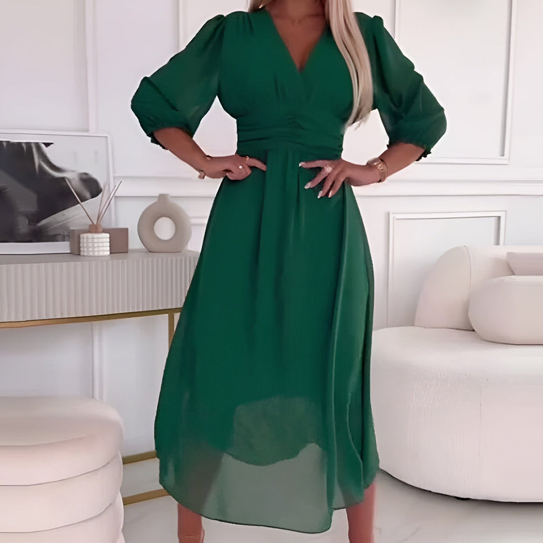 Stine® | Let Silke Chiffon Kjole