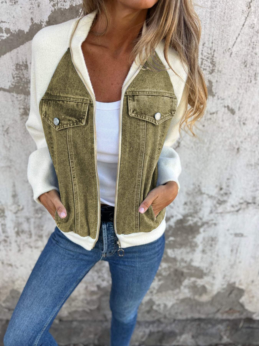 Aslaug® | Stilfuld Denimjakke