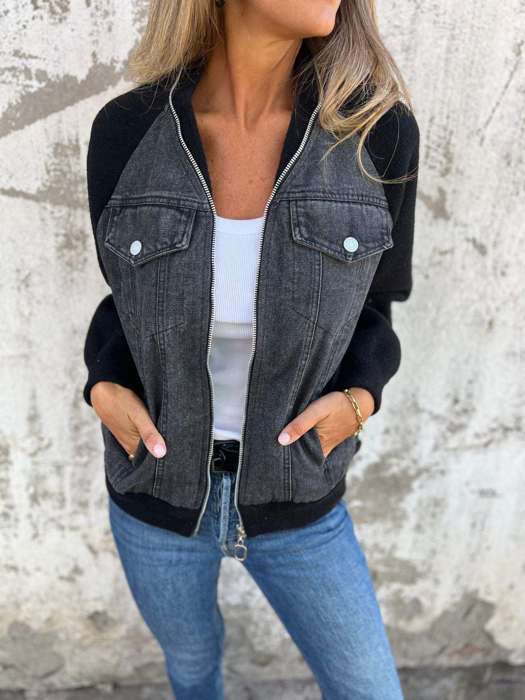 Aslaug® | Stilfuld Denimjakke