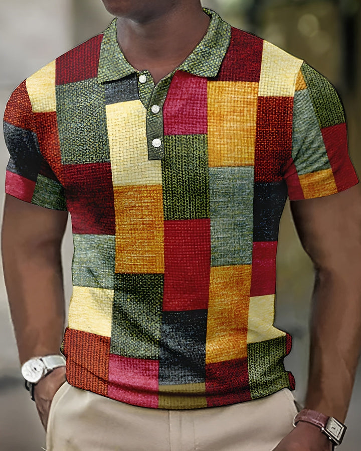 Kasper® | Klassisk Plaid Polo (Begrænset Udgave)