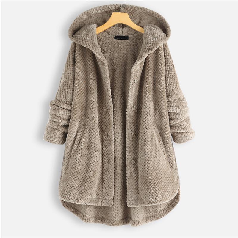 Florentina® | Vinter Kapuzen-Dobbelt-Fleece-Kappe
