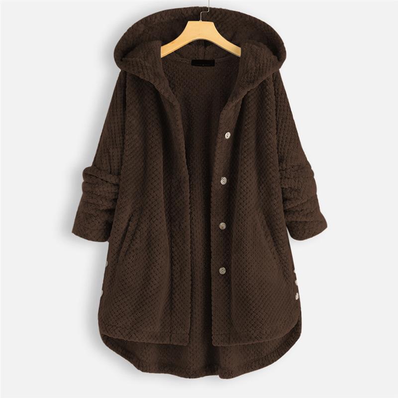 Florentina® | Vinter Kapuzen-Dobbelt-Fleece-Kappe