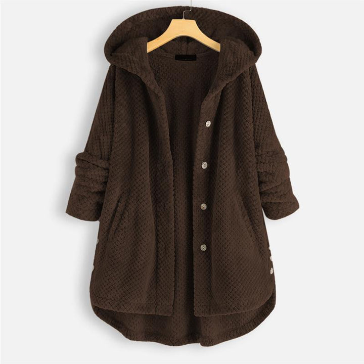 Florentina® | Vinter Kapuzen-Dobbelt-Fleece-Kappe