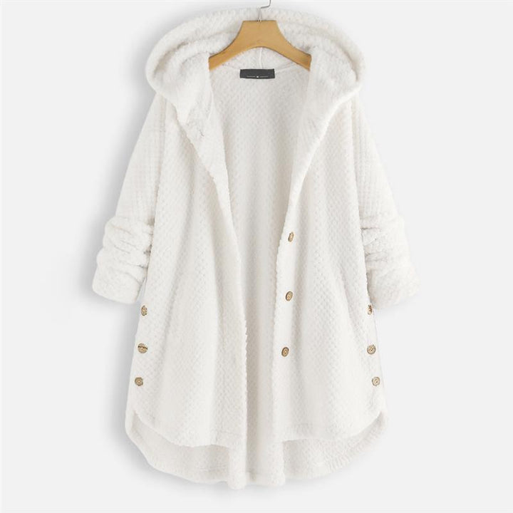 Florentina® | Vinter Kapuzen-Dobbelt-Fleece-Kappe