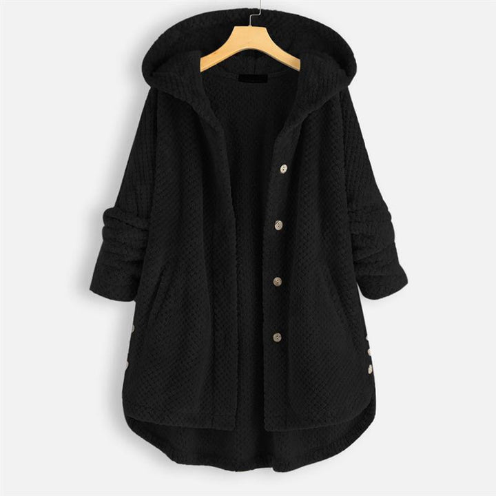 Florentina® | Vinter Kapuzen-Dobbelt-Fleece-Kappe