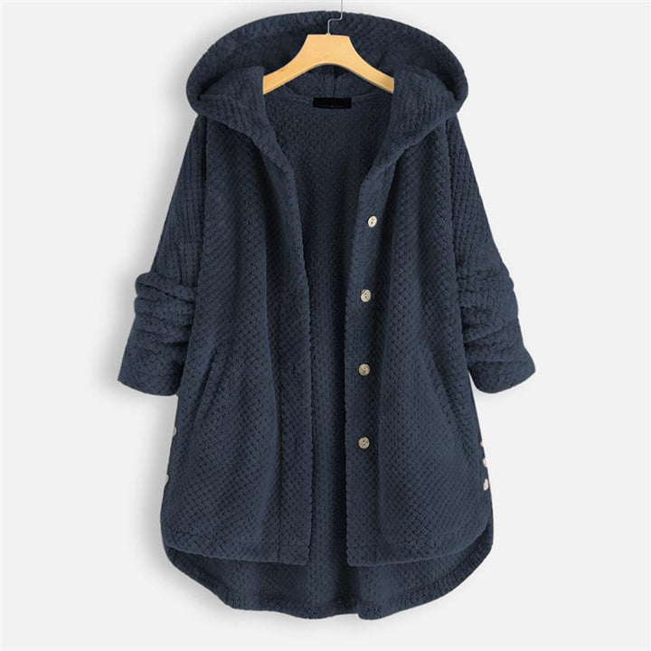 Florentina® | Vinter Kapuzen-Dobbelt-Fleece-Kappe
