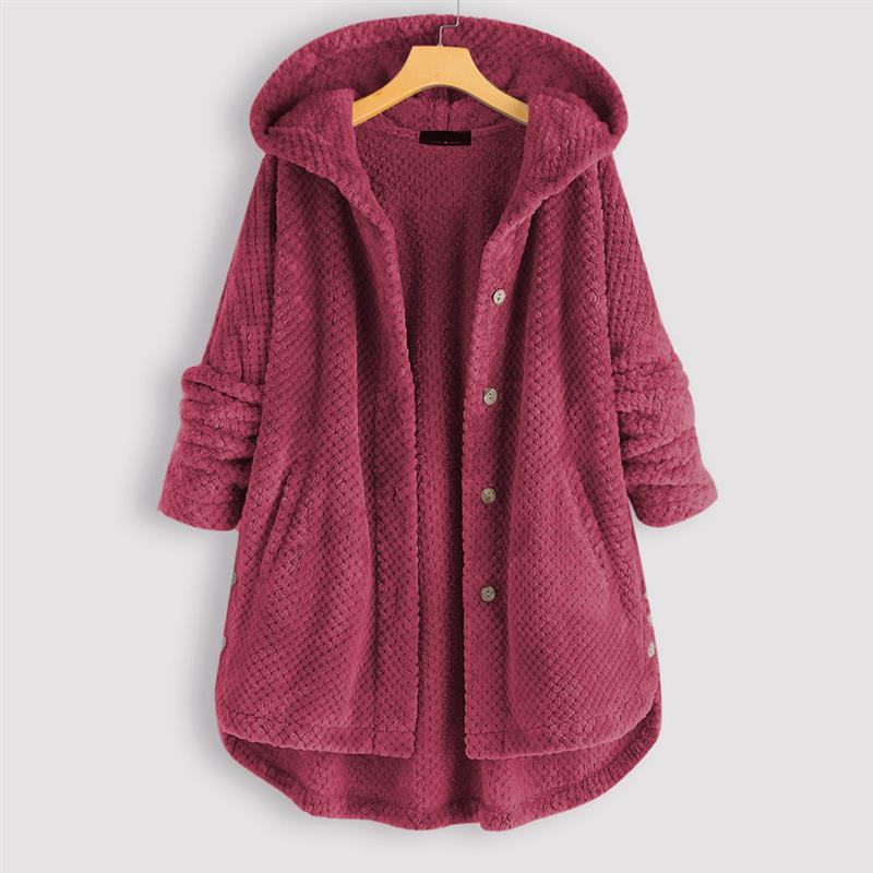Florentina® | Vinter Kapuzen-Dobbelt-Fleece-Kappe