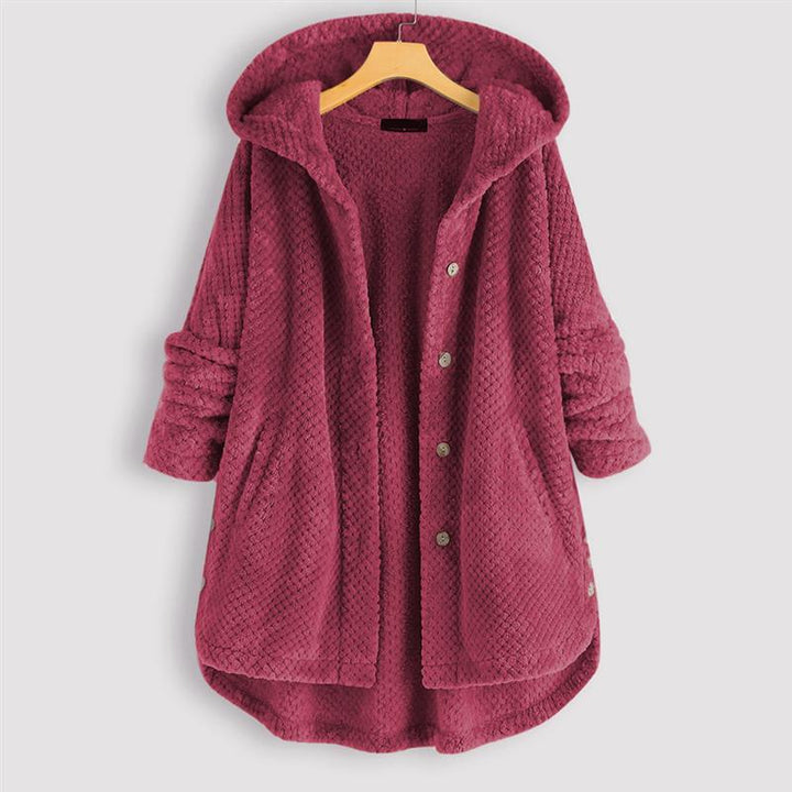Florentina® | Vinter Kapuzen-Dobbelt-Fleece-Kappe