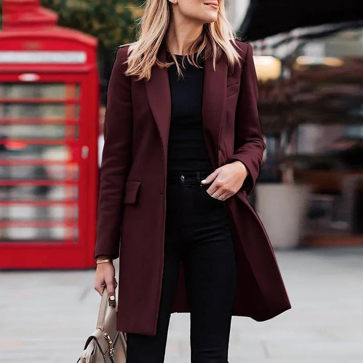 Stefanie® | Lang Casual Frakke