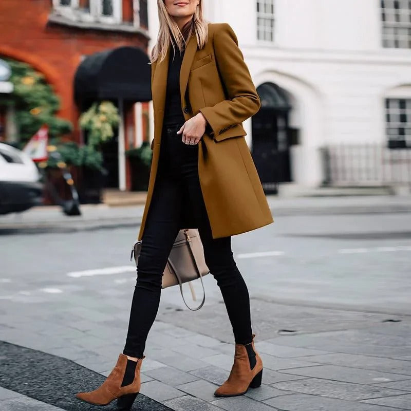 Stefanie® | Lang Casual Frakke