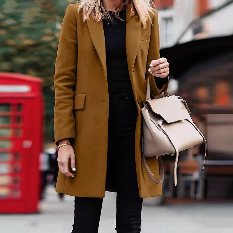 Stefanie® | Lang Casual Frakke