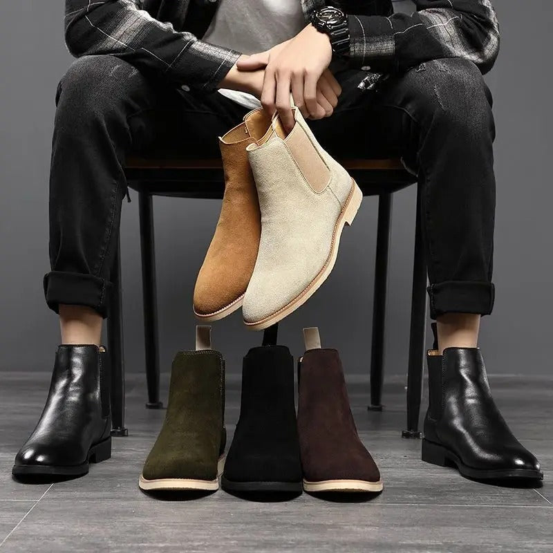 Oliver® | Suede Chelsea Støvler