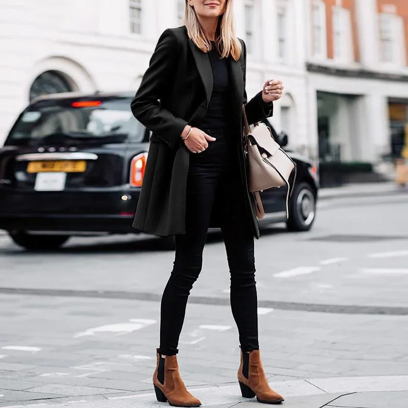 Stefanie® | Lang Casual Frakke