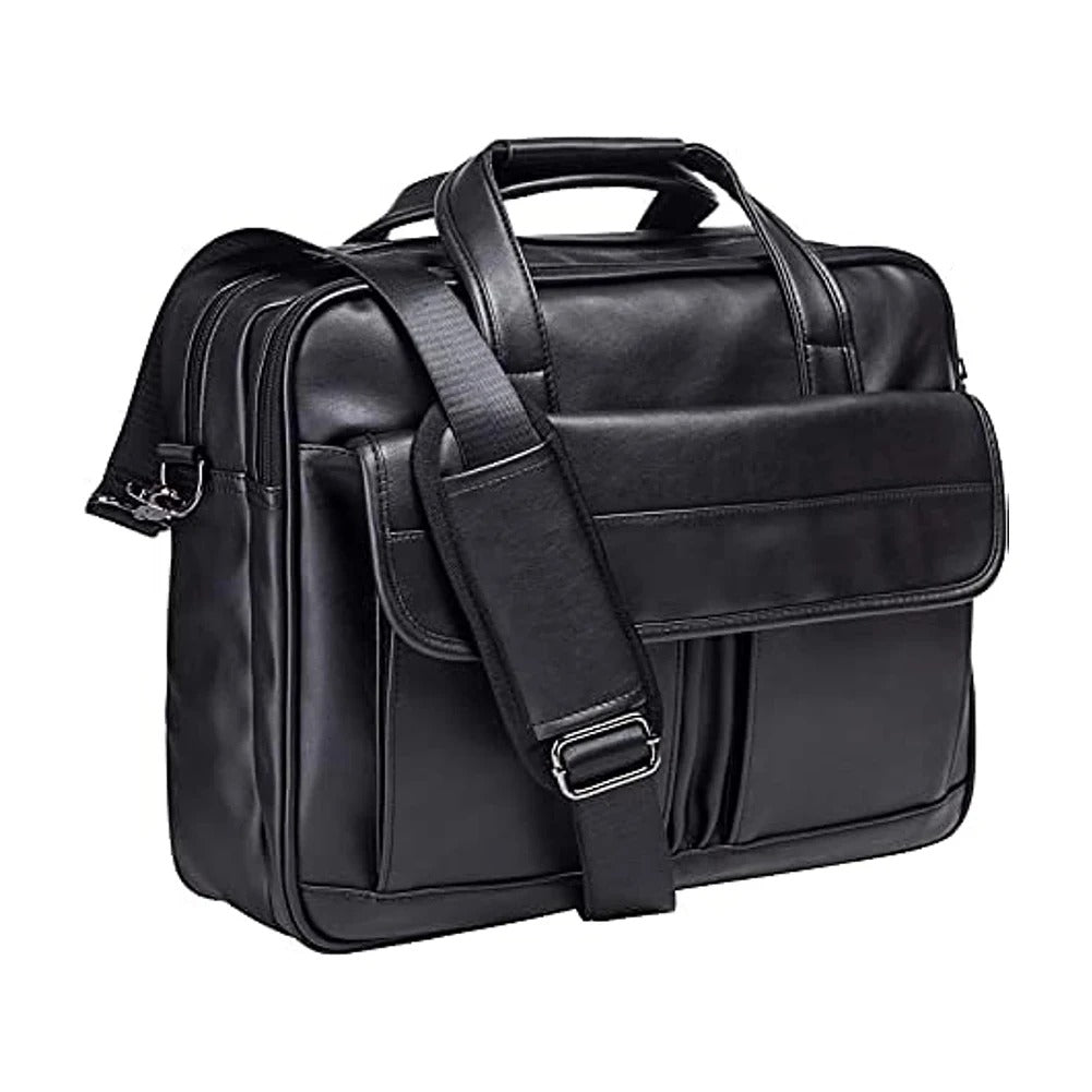 Sia® | Maxi skuldertaske i læder
