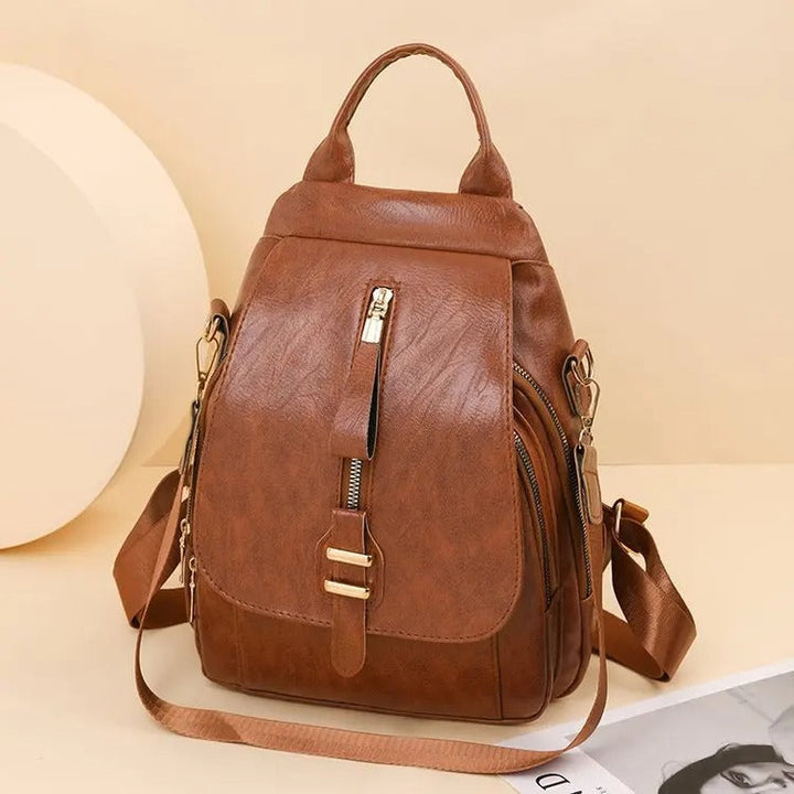 Gry® | Vintage læder rygsæk